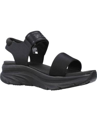 SKECHERS SANDALIA MUJER 119226 NEGRO