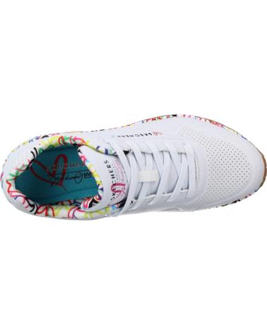 Deportivas de Mujer SKECHERS 155506 ZAPATILLAS CASUAL DE MUJER BLANCO BLANCO