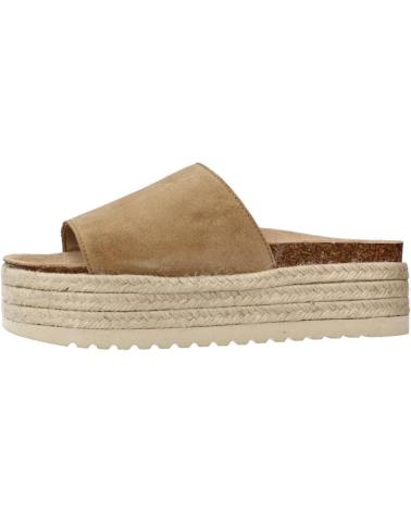 Sandales pour Femme YELLOW YU MARRON CLARO