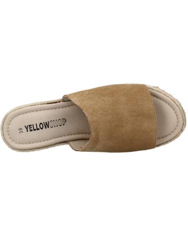 Sandálias de Mulher YELLOW SOHO MARRON CLARO