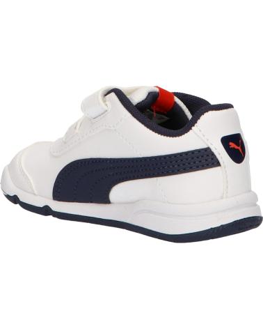 Deportivas de Niña y Niño PUMA 192523 STEPFLEEX 07 WHITE-PEACOAT
