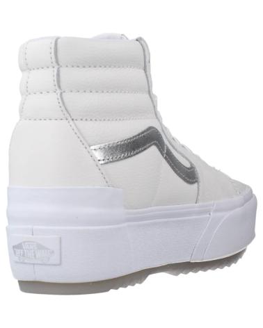 Sportivo per Donna e Uomo e Bambina e Bambino VANS OFF THE WALL UA SK8-HI STACKED BLANCO