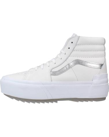 Sportivo per Donna e Uomo e Bambina e Bambino VANS OFF THE WALL UA SK8-HI STACKED BLANCO