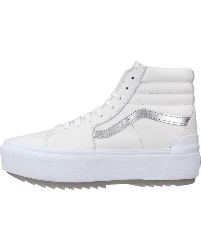 Sportivo per Donna e Uomo e Bambina e Bambino VANS OFF THE WALL UA SK8-HI STACKED BLANCO