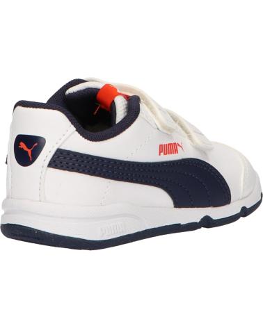 Deportivas de Niña y Niño PUMA 192523 STEPFLEEX 07 WHITE-PEACOAT
