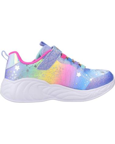 Sportivo per Bambina SKECHERS 302311L S-LIGHTS UNICORN DREAMS AZUL