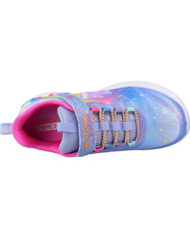 Sportivo per Bambina SKECHERS 302311L S-LIGHTS UNICORN DREAMS AZUL