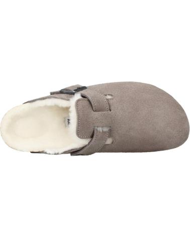 Zapatos de Mujer BIRKENSTOCK BOSTON VL GRIS