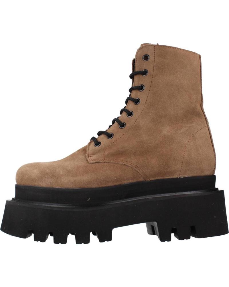 Woman Mid boots YELLOW ALBERTA MARRON