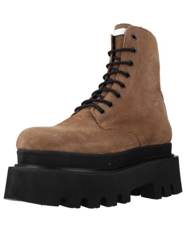Woman Mid boots YELLOW ALBERTA MARRON