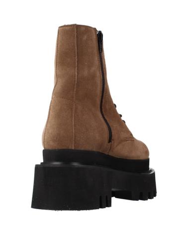 Woman Mid boots YELLOW ALBERTA MARRON