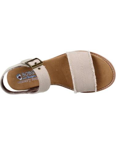 Woman Sandals SKECHERS DESERT KISS ADOBE PRINCESS MARRON CLARO