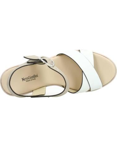 Sandali per Donna NERO GIARDINI E218737D BLANCO
