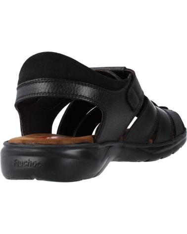 Sandalen für Herren FLUCHOS SANDALIAS HOMBRE MODELO F0533 COLOR NEGRO NEGRO NEGRO