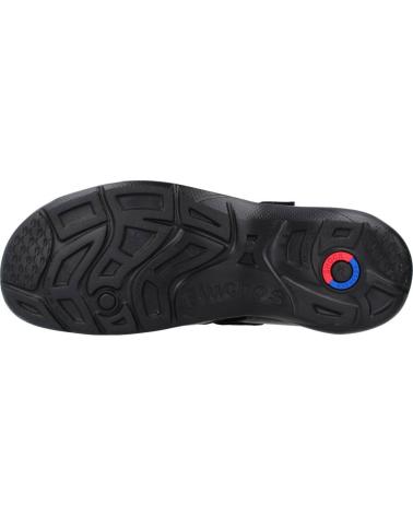 Sandalen für Herren FLUCHOS SANDALIAS HOMBRE MODELO F0533 COLOR NEGRO NEGRO NEGRO