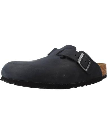 Woman and Man Clogs BIRKENSTOCK BOSTON NEGRO