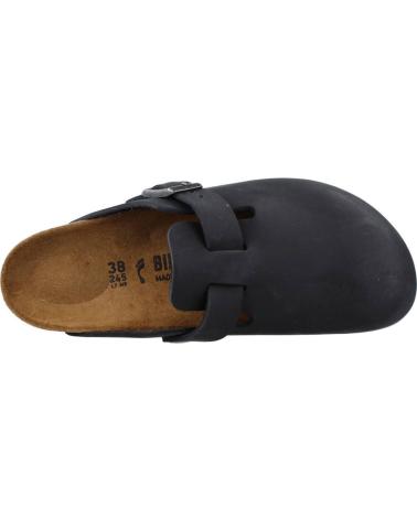 Woman and Man Clogs BIRKENSTOCK BOSTON NEGRO