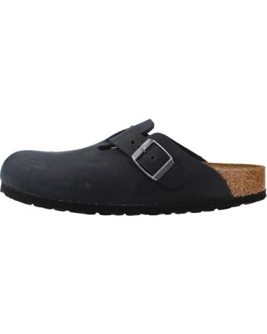 Woman and Man Clogs BIRKENSTOCK BOSTON NEGRO
