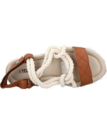 Sandali per Donna YELLOW CRETA MARRON