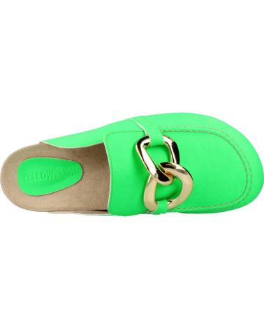 Zuecos de Mujer YELLOW CLOG AZUL