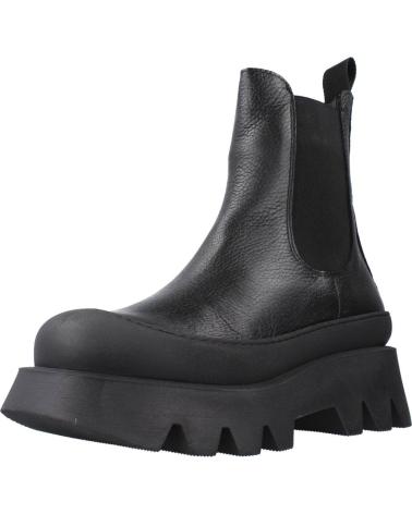 Botines de Mujer YELLOW VELETA NEGRO