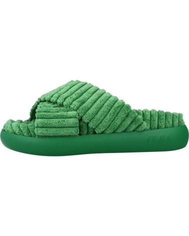 Sandalias de Mujer BUFFALO REY CROSS VERDE