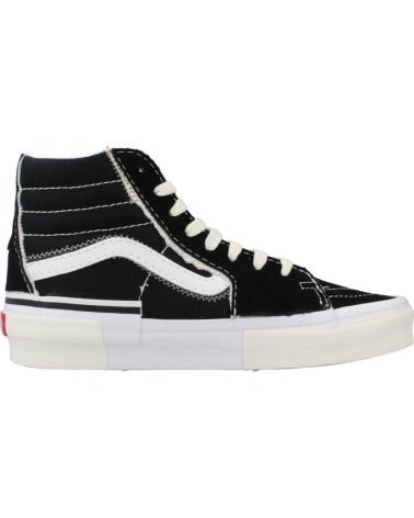 Deportivas de Mujer y Hombre y Niña y Niño VANS OFF THE WALL VN0005UK6BT1 SK8-HI RECONSTRUCT NEGRO
