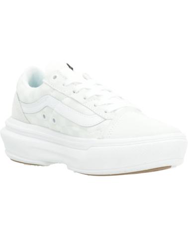 Deportivas de Mujer y Niña y Niño VANS OFF THE WALL OLD SKOOL OVERT CC CHECKERBOARD BEIS