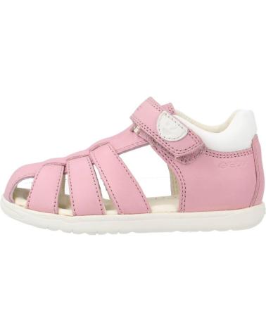 Sandali per Bambina GEOX B SANDAL MACCHIA GIR ROSA