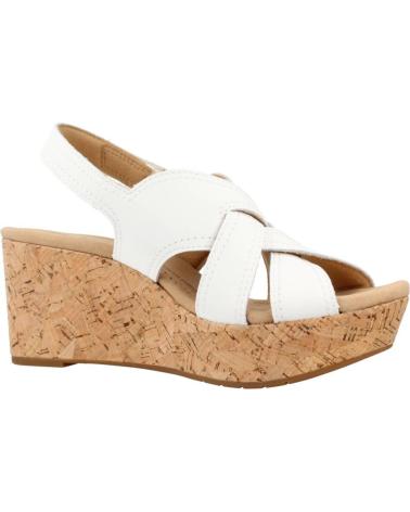 Sandálias de Mulher CLARKS ROSE ERIN BLANCO