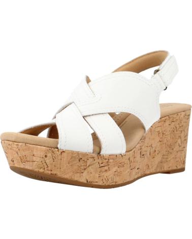 Sandálias de Mulher CLARKS ROSE ERIN BLANCO