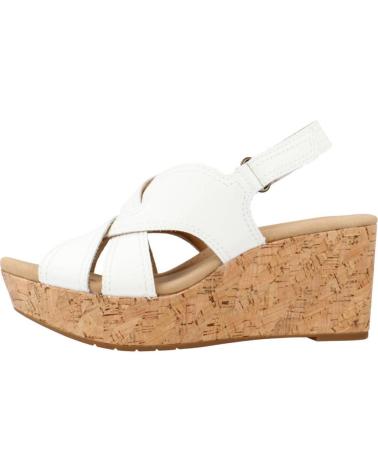 Sandálias de Mulher CLARKS ROSE ERIN BLANCO
