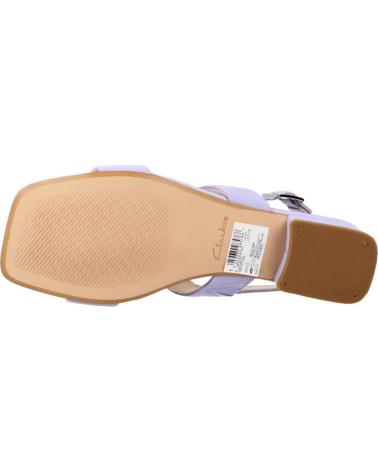 Woman Sandals CLARKS SEREN65 STRAP VIOLETA