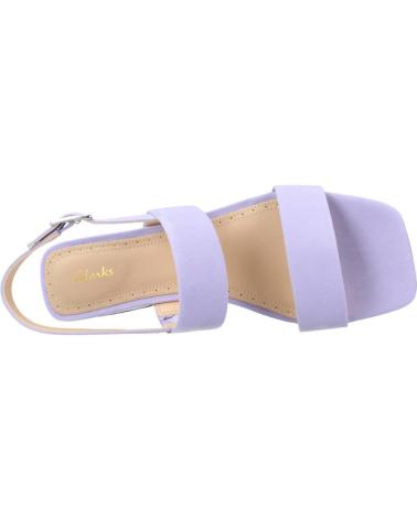 Woman Sandals CLARKS SEREN65 STRAP VIOLETA