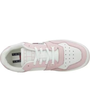 Sportif pour Femme TOMMY JEANS CALZADO EN0EN02102-TH2 BLANCA BLANCA ROSA