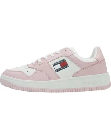 Sportif pour Femme TOMMY JEANS CALZADO EN0EN02102-TH2 BLANCA BLANCA ROSA