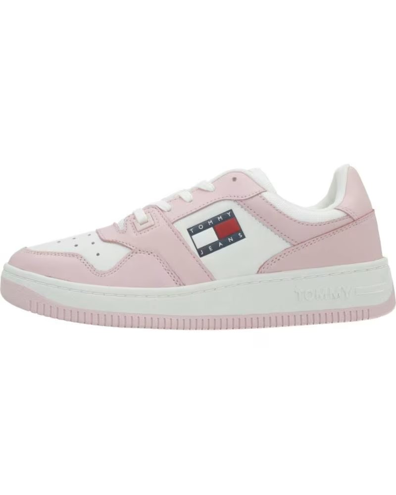 Sportif pour Femme TOMMY JEANS CALZADO EN0EN02102-TH2 BLANCA BLANCA ROSA