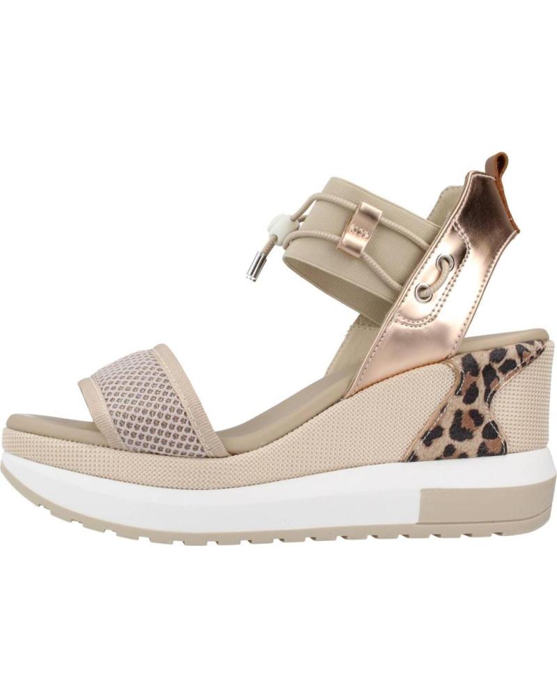 Woman Sandals nero giardini DONNA SANDALI E307750D BEIGE BEIGE
