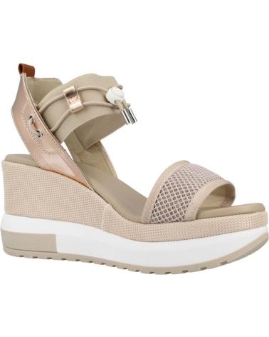 Woman Sandals nero giardini DONNA SANDALI E307750D BEIGE BEIGE