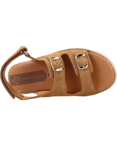 Sandalen für Mädchen POPA FISBEE MARRON