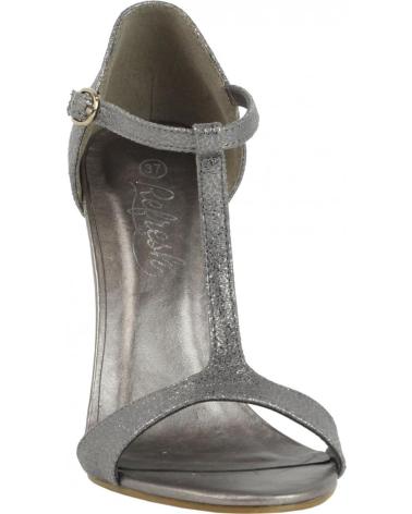 Sandales pour Femme REFRESH 61948 METALIZADO PLOMO