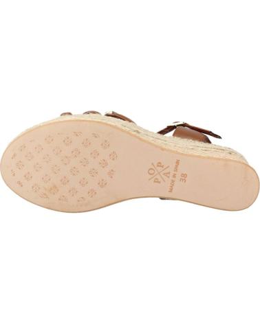 SANDÁLIAS DE PLATAFORMA POPA TAMPA COHIBA MARROM MARRON SANDÁLIAS DE PLATAFORMA POPA TAMPA COHIBA MARROM MARRON