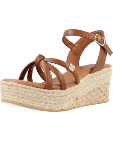 SANDÁLIAS DE PLATAFORMA POPA TAMPA COHIBA MARROM MARRON SANDÁLIAS DE PLATAFORMA POPA TAMPA COHIBA MARROM MARRON