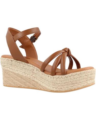 SANDÁLIAS DE PLATAFORMA POPA TAMPA COHIBA MARROM MARRON SANDÁLIAS DE PLATAFORMA POPA TAMPA COHIBA MARROM MARRON