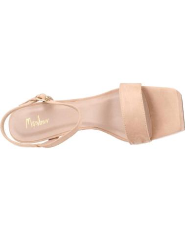 Sandali per Donna MENBUR SANDALIAS DE FIESTA MUJER MODELO 24205M COLOR NUDE NUDE NUDE