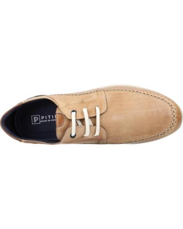 Zapatos de Hombre PITILLOS 4831P MARRON CLARO