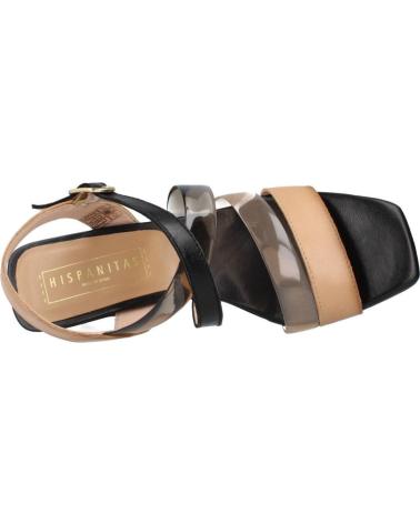 Sandalias de Mujer HISPANITAS GRETA MARRON CLARO