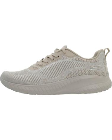 Deportivas de Mujer SKECHERS 117219 ZAPATILLAS CASUAL DE MUJER TAUPE TAUPE