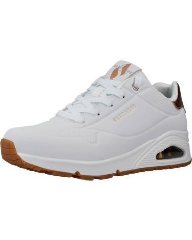 SKECHERS DEPORTIVO CORDON CAMARA DE AIRE WHITE BLANCO