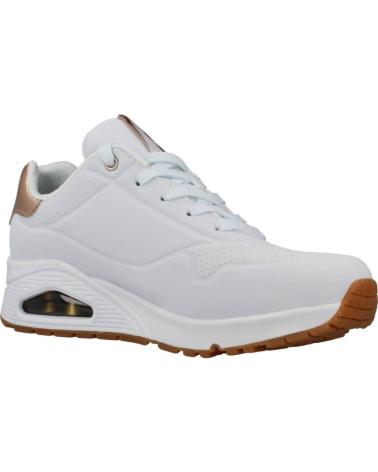 SKECHERS DEPORTIVO CORDON CAMARA DE AIRE WHITE BLANCO